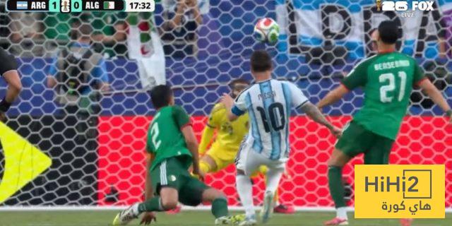 تقييم لاعبي الأرجنتين بعد التقدم على الجزائر في الشوط الأول