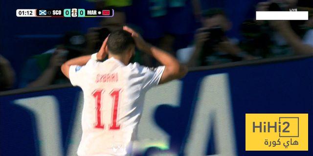 تقييم لاعبي المغرب بعد التقدم على اسكتلندا في الشوط الأول