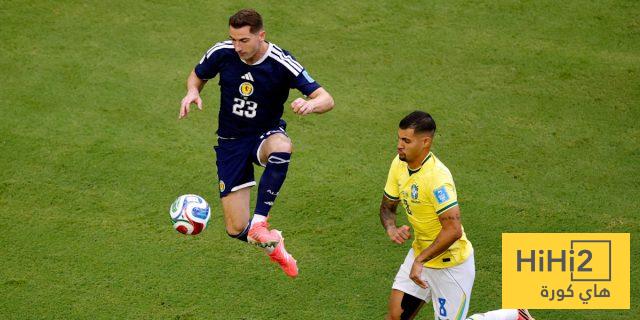 تقييم لاعبي البرازيل في الشوط الأول بعد التقدم على اسكتلندا