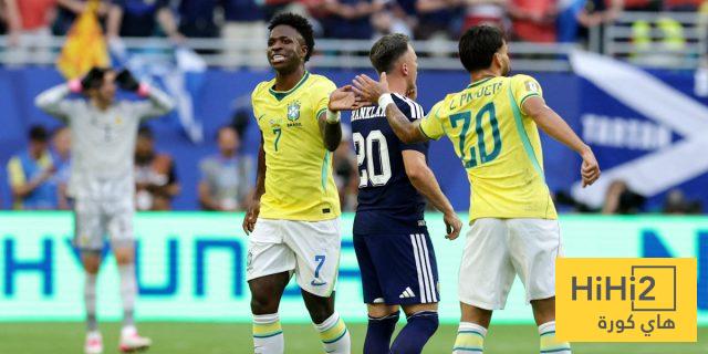 تقييم لاعبي البرازيل بعد الفوز على اسكتلندا