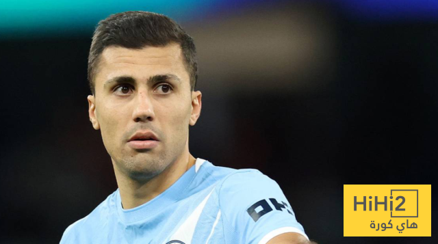 مانشستر سيتي يستهدف بديلا جديدا لرودري