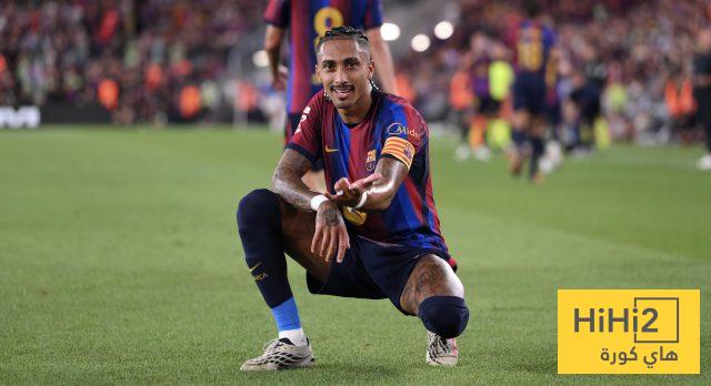 رافينيا يعيد أمجاد ميسي مع برشلونة في الدوري الإسباني