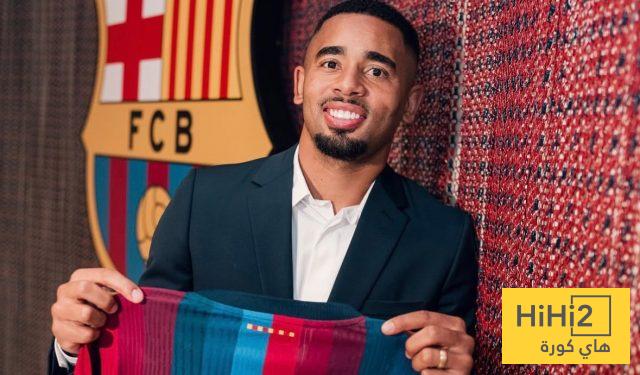 سبب اختيار برشلونة التعاقد مع غابرييل جيسوس