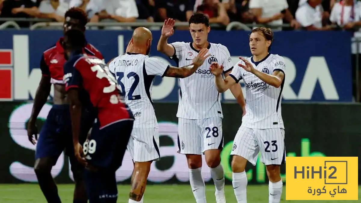 -ضربة موجعة لإنتر ميلان قبل صدام ريال مدريد في دوري الأبطال ..