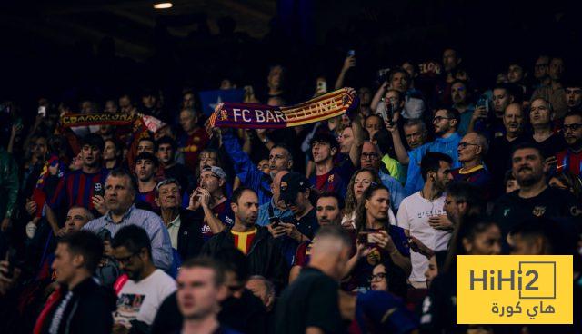 عدد الحضور الجماهيري في لقاء برشلونة وفينورد
