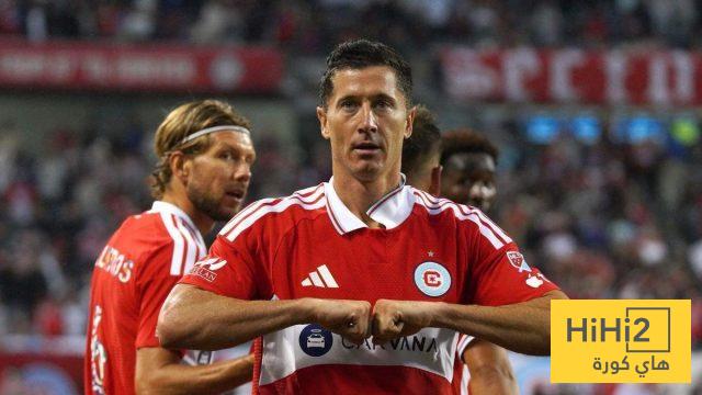 ليفاندوفسكي يواصل التألق التهديفي في الدوري الأمريكي مع شيكاغو فاير