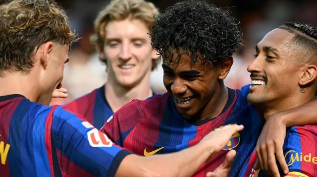 صورة – برشلونة يتصدر سباق العلامة الكاملة في الدوريات الأوروبية