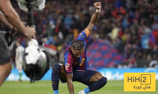 رافينيا يكشف موقفه من مركز 9 وطموح برشلونة