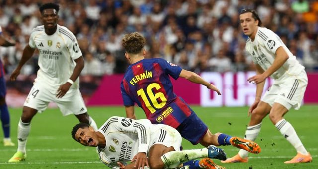 مقارنة صادمة بين ريال مدريد وبرشلونة في البطاقات الحمراء.. الأرقام المحلية والأوروبية تروي قصة مختلفة