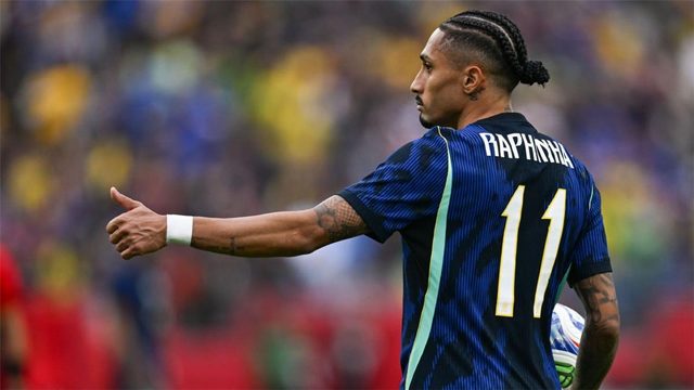 برشلونة يحقق في لغز إصابات رافينيا مع منتخب البرازيل
